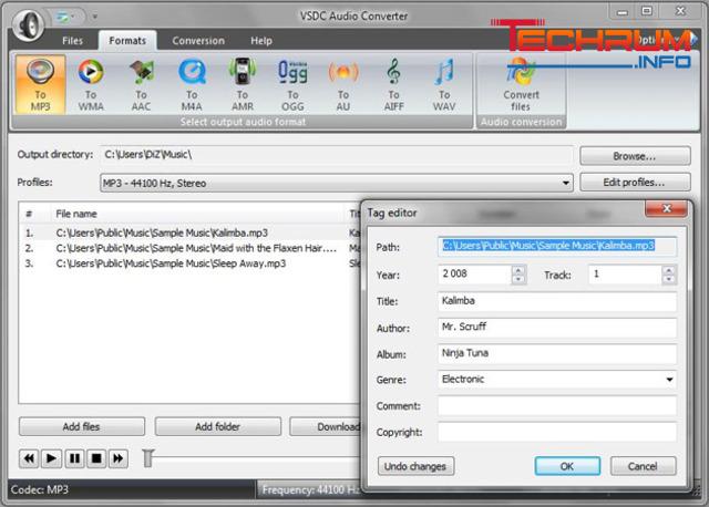 VSDC Free Audio Converter