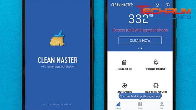 Phần mềm dọn rác android Clean Master