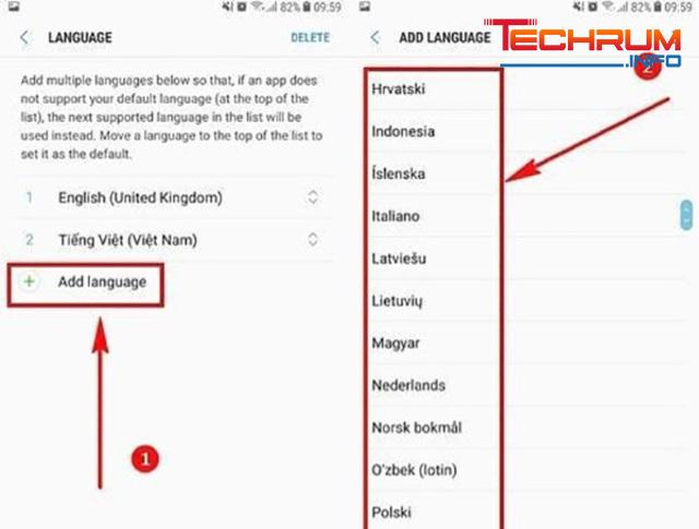 Cách cài đặt tiếng Việt cho điện thoại Samsung