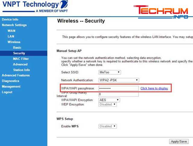 cách đổi mật khẩu wifi iGate VNPT