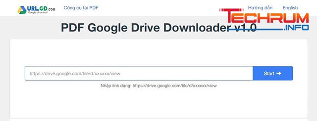 cách tải file từ Google Drive bị cấm