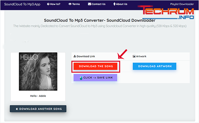 cách tải nhạc trên soundcloud bằng soundcloudtomp3 app