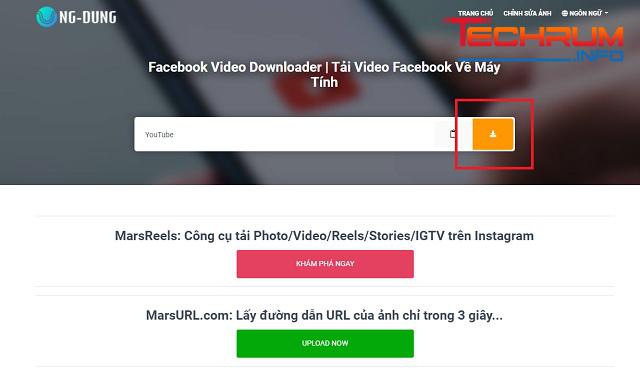 Cách tải video trên Facebook