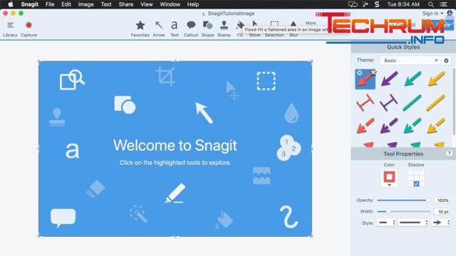 phần mềm chụp ảnh màn hình máy tính Snagit