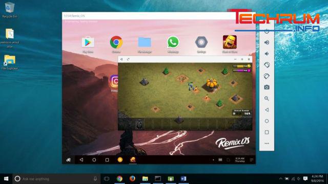 Phần mềm Remix OS Player