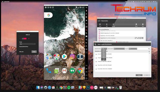 Phần mềm giả lập Genymotion