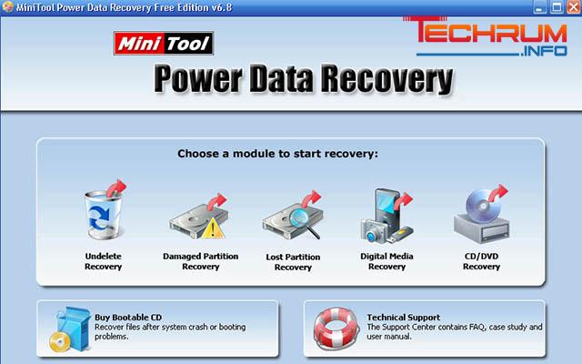 phần mềm hiện file ẩn MiniTool Power Data Recovery