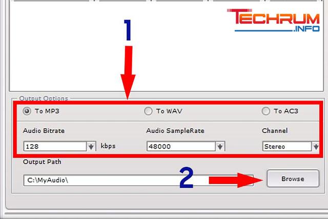 phần mềm tách tiếng ra khỏi video AoA Audio Extrator