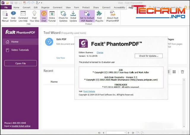 tính năng phần mềm Foxit phantom 