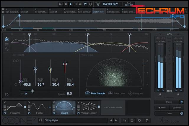 tính năng phần mềm iZotope Ozone 7