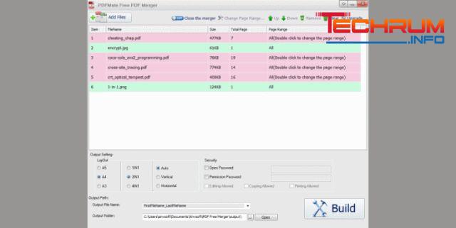 PDFMate Free PDF Merger