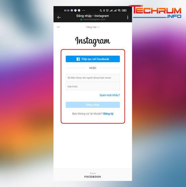 Xóa Instagram trên điện thoại bước 1