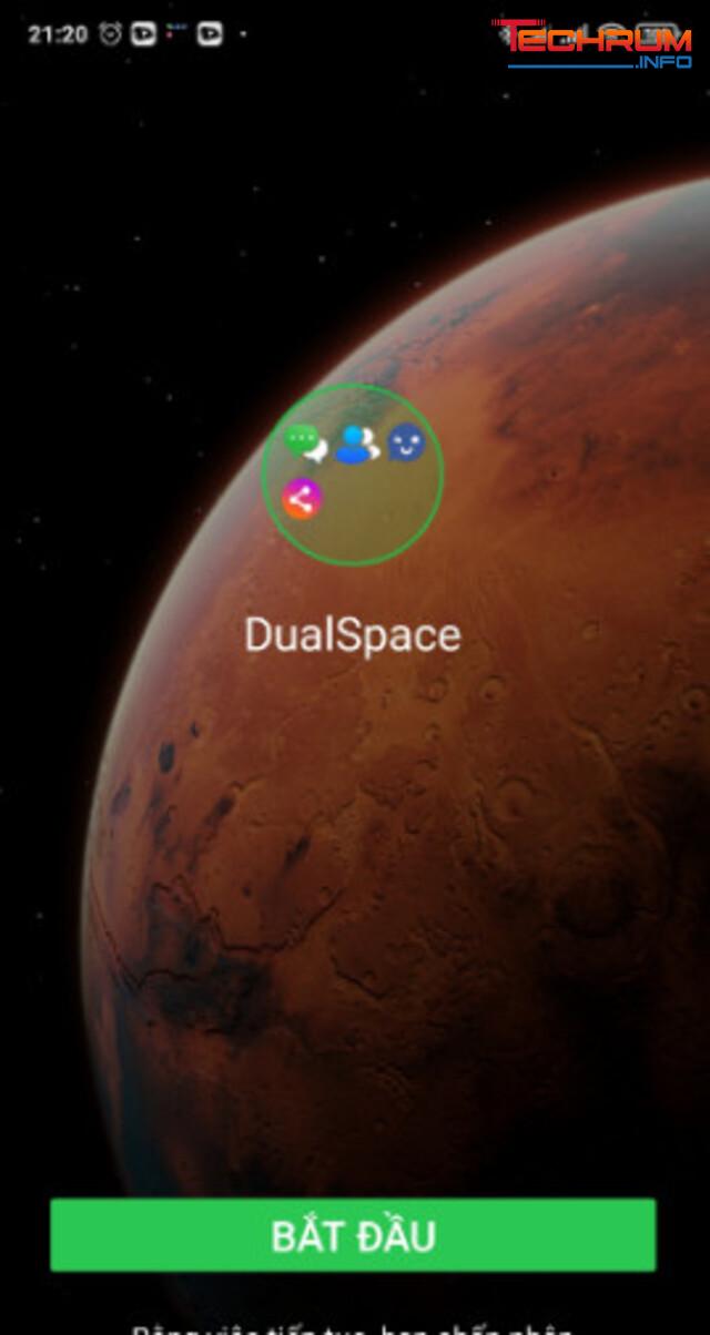 Cách dùng 2 zalo bằng app Dual Space