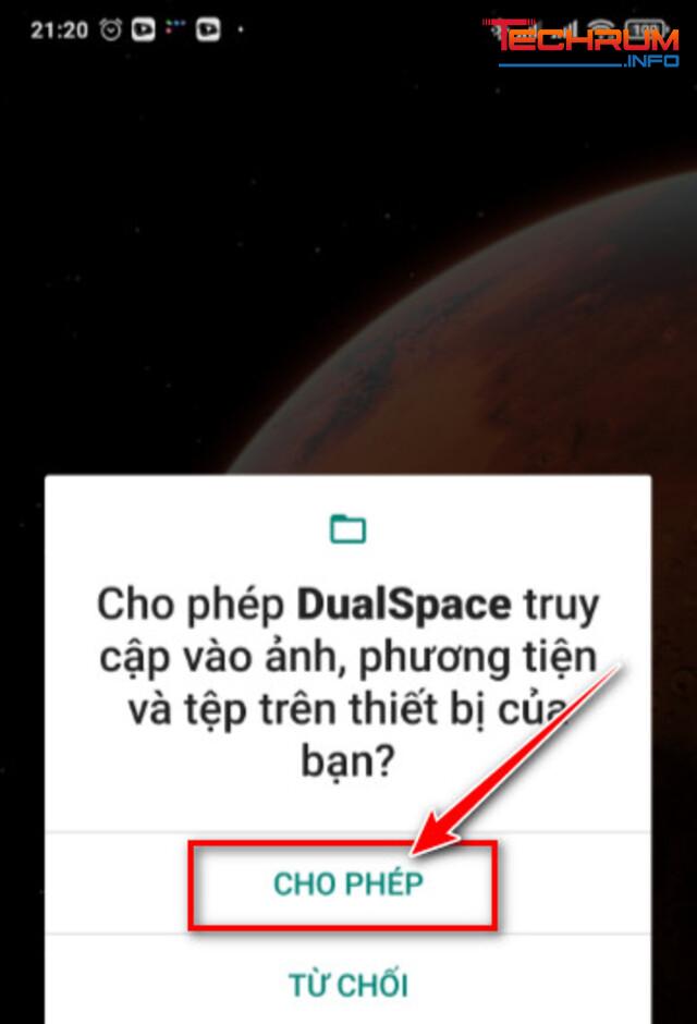 Cách dùng 2 zalo bằng app Dual Space