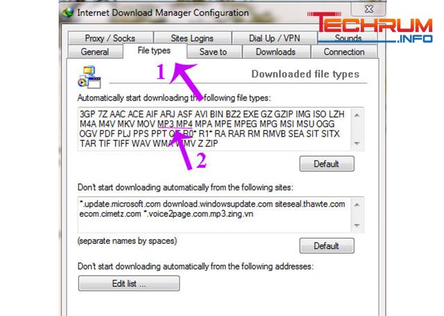 cách tắt idm tự download