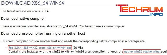 Tải và cài Free Pascal cho Win 10 32-bit