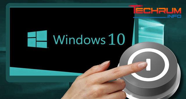 Tại sao Win 10 không tắt được