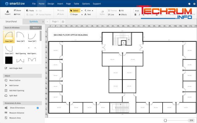 Phần mềm vẽ mạch điện SmartDraw