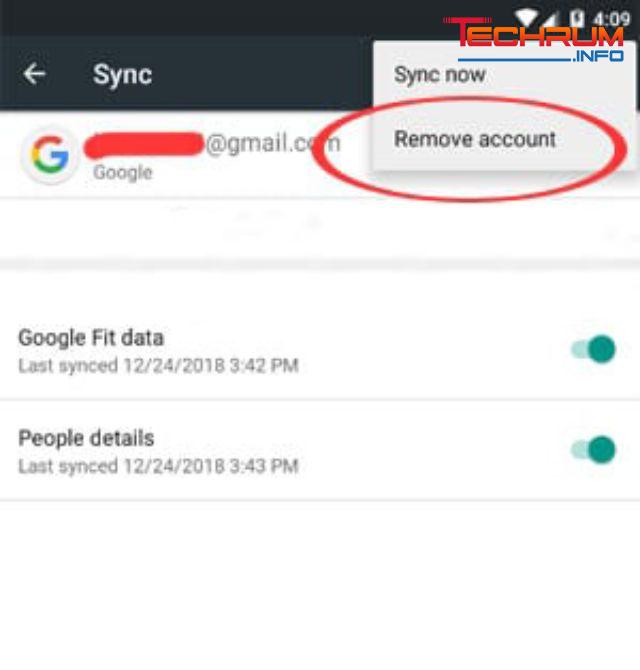 Cách xoá tài khoản Google trên Android bước 3-2