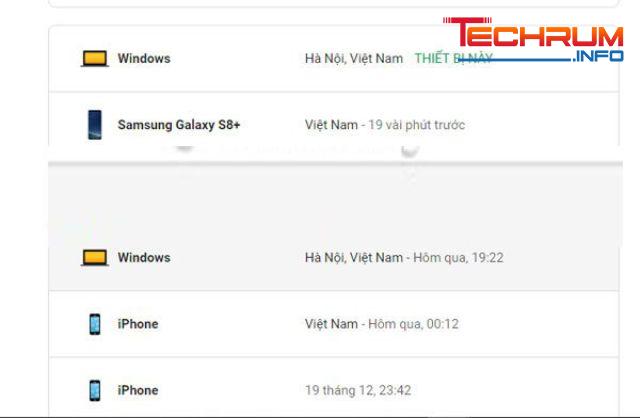 Cách thoát tài khoản từ thiết bị Android bằng tài khoản Google bước 2-1