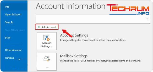 Cách thêm tài khoản Gmail vào Outlook bằng POP bước 2