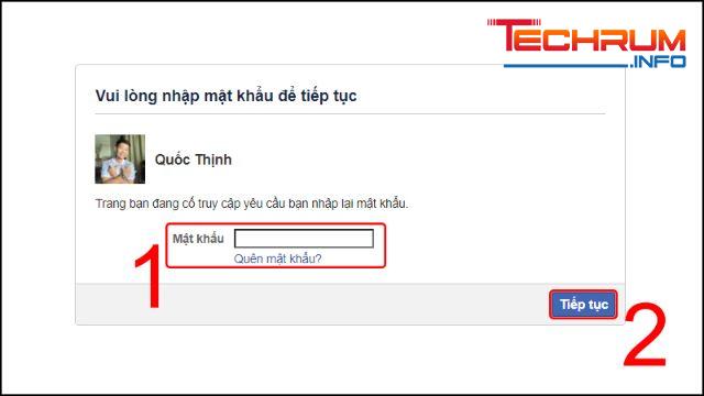 Khóa tài khoản Facebook tạm thời trên máy tính bước 5