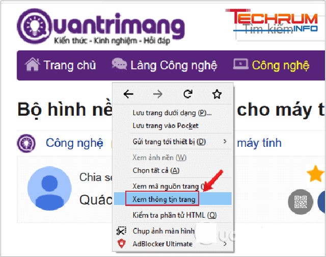 Cách lưu ảnh về máy trên FireFox 1