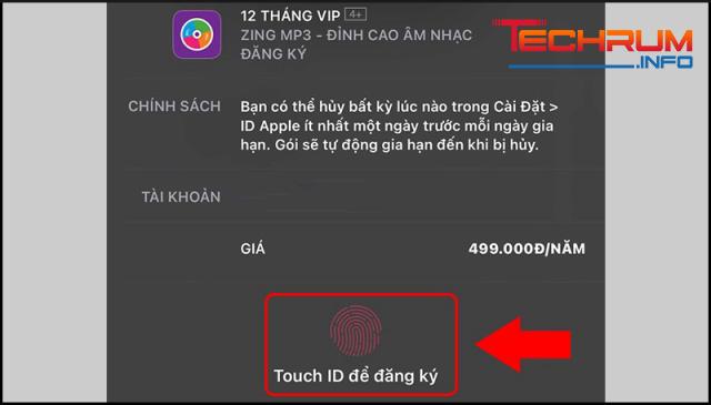 Cách tạo tài khoản Zing VIP trên điện thoại bước 3-2