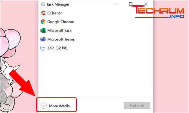 Tắt ứng dụng khởi động cùng Windows 10 từ Task Manager bước 2