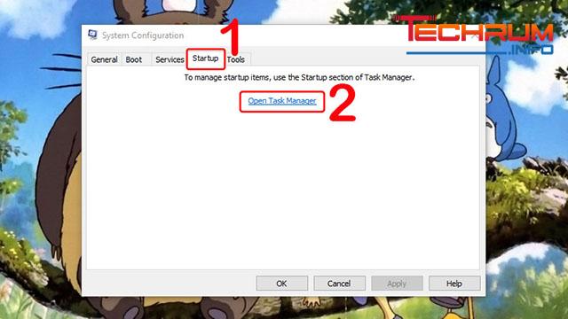Tắt chương trình khởi động cùng Windows bằng msconfig bước 3