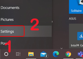 Tắt phần mềm khởi động cùng Windows 10 thông qua Settings bước 1