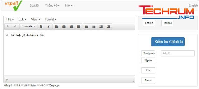 Công cụ check chính tả Vspell