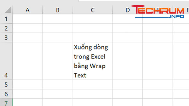 Sử dụng công cụ Wrap Text 4