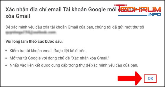 Cách xóa tài khoản Gmail vĩnh viễn trên máy tính 5