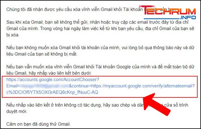 Cách xóa tài khoản Gmail vĩnh viễn trên máy tính 6