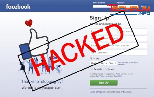 Nguyên nhân tài khoản Facebook bị hack