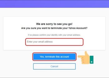 Những lưu ý trước khi xóa tài khoản Yahoo