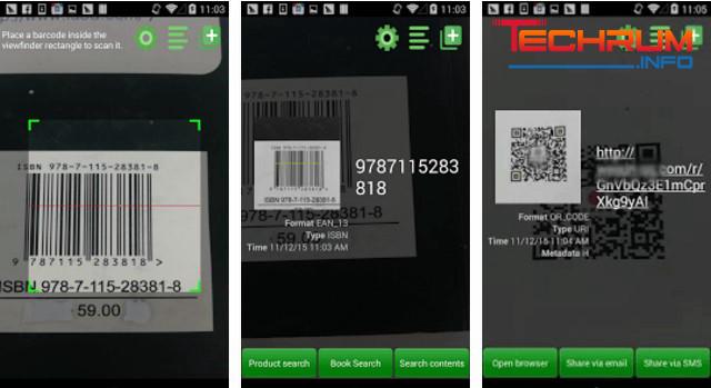 Phần mềm Barcode Scanner Pro