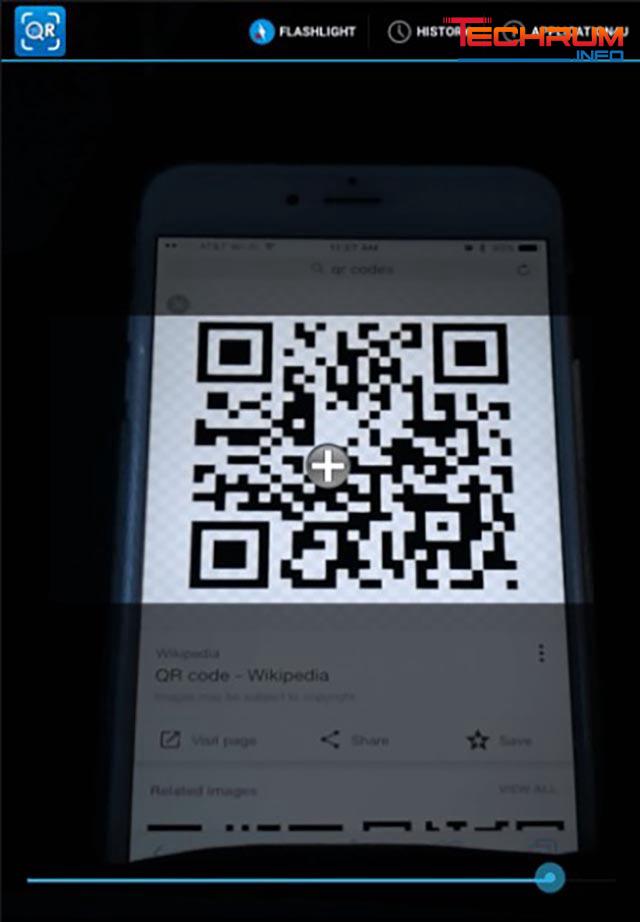 Phần mềm Lightning QRcode Scanner