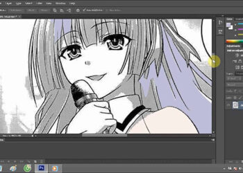 Phần mềm vẽ anime Adobe Photoshop