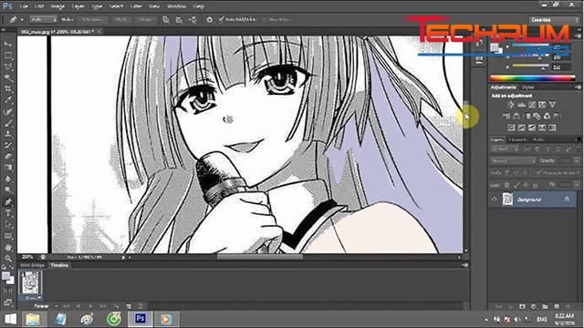 Phần mềm vẽ anime Adobe Photoshop