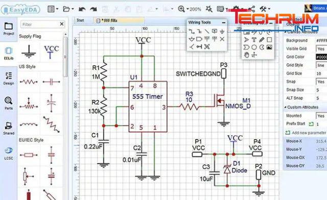 Phần mềm vẽ mạch điện EasyEda