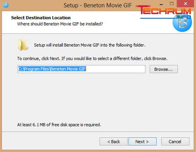 Hướng dẫn cài đặt phần mềm Beneton Movie Gif - 4
