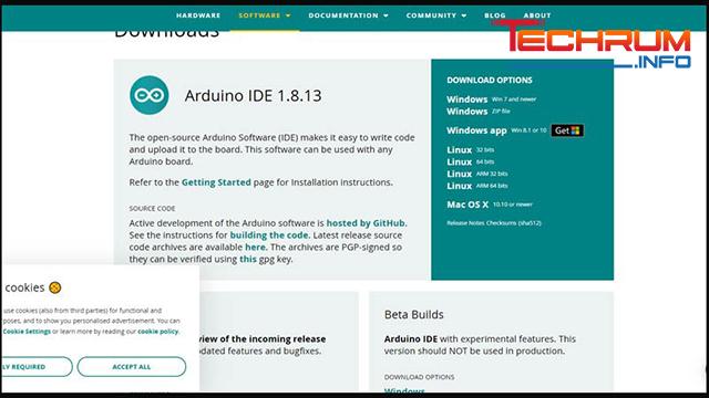 Hướng dẫn chi tiết cách tải phần mềm Arduino IDE - 1