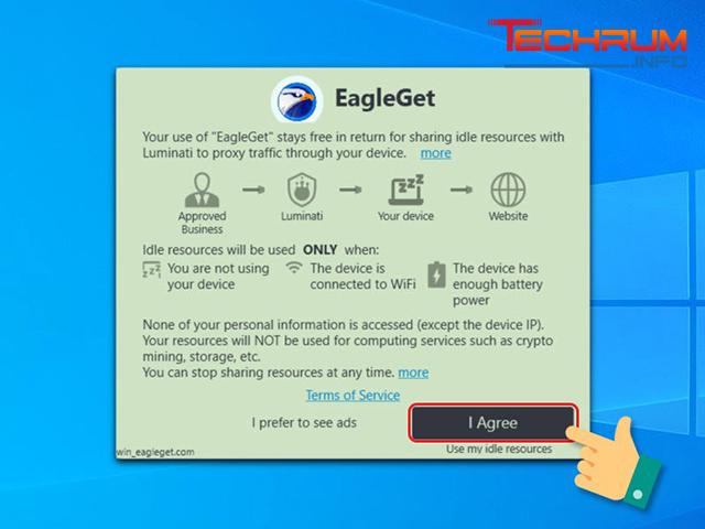 Cách cài đặt EagleGet 4