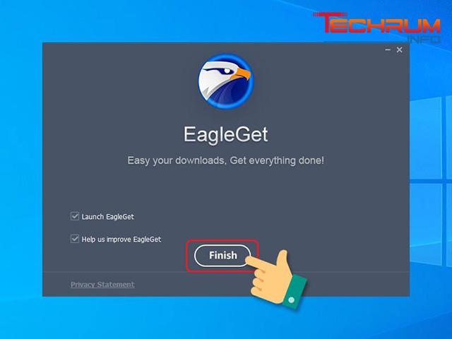 Cách cài đặt EagleGet 5