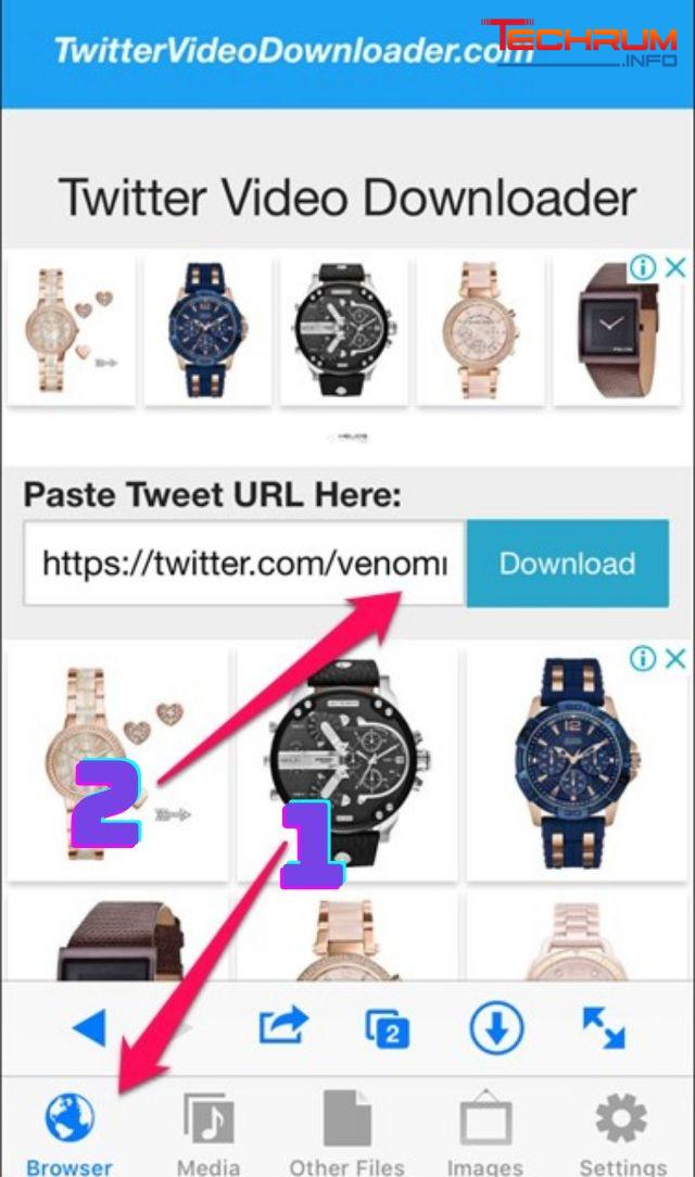 cách download video trên twitter 16