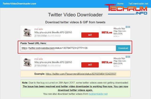 cách download video trên twitter 6