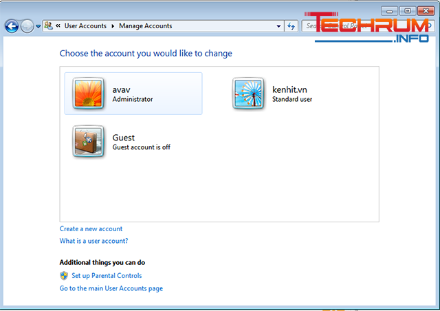 Cách tạo tài khoản Guest trên Windows 7-5