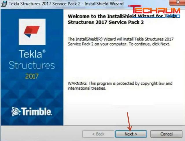 cài đặt Trimble Tekla Structures bước 7